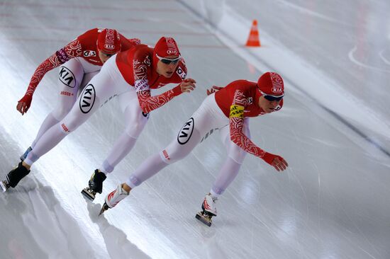 ISU Speed Skating World Cup. Stage Four. Day Three