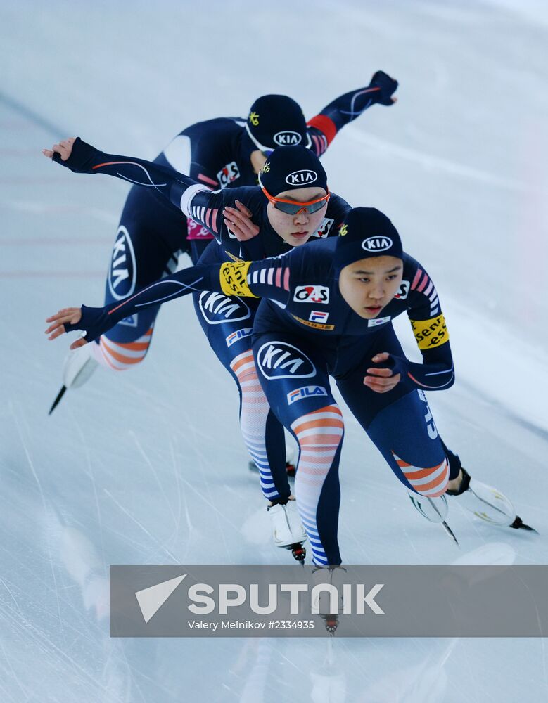 ISU Speed Skating World Cup. Stage Four. Day Three