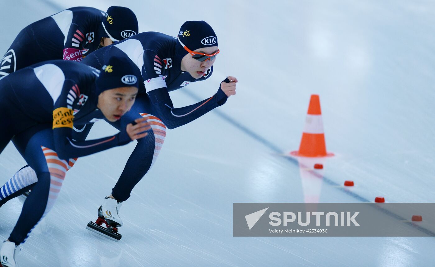 ISU Speed Skating World Cup. Stage Four. Day Three