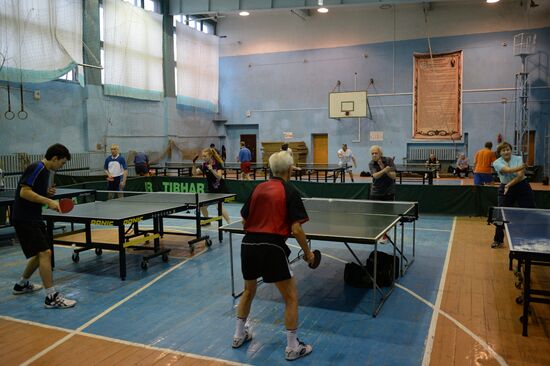 Siberian Centenarian Trains for Olympic Relay