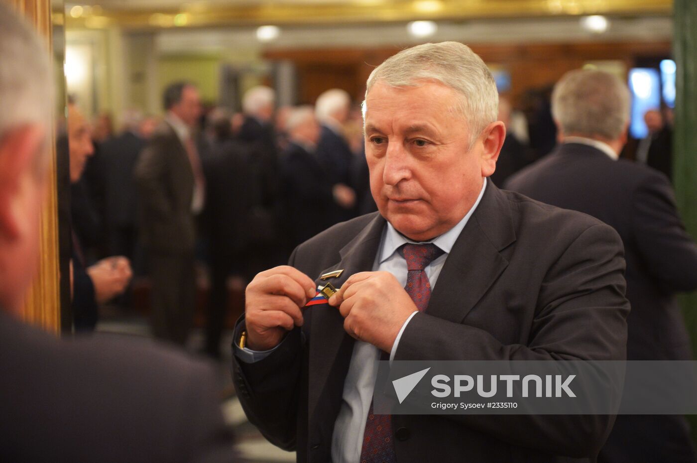 Session of Russian Federal Assembly's chambers and Council of Lawmakers