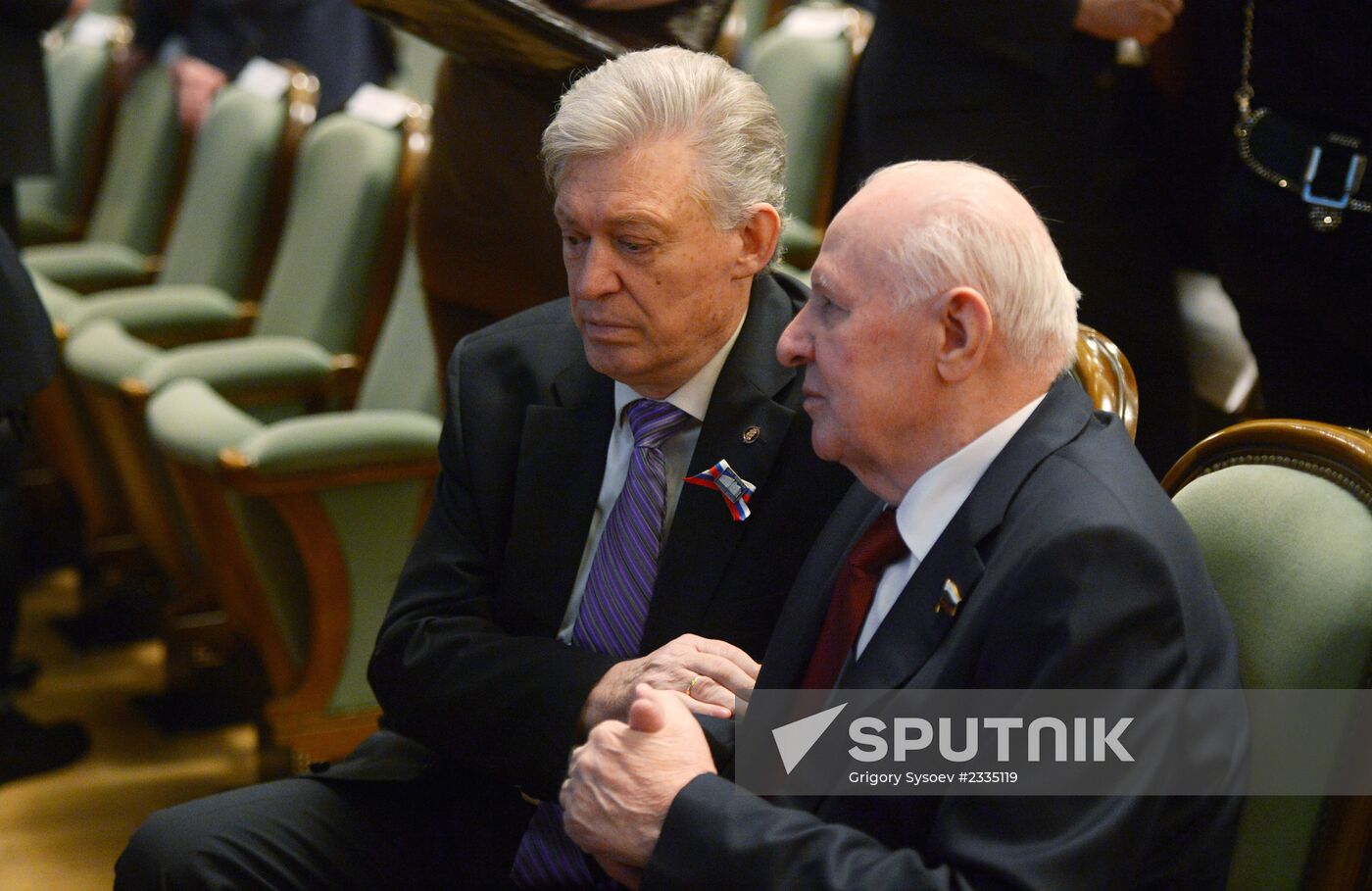 Meeting of Federal Assembly's chambers and Council of Lawmakers