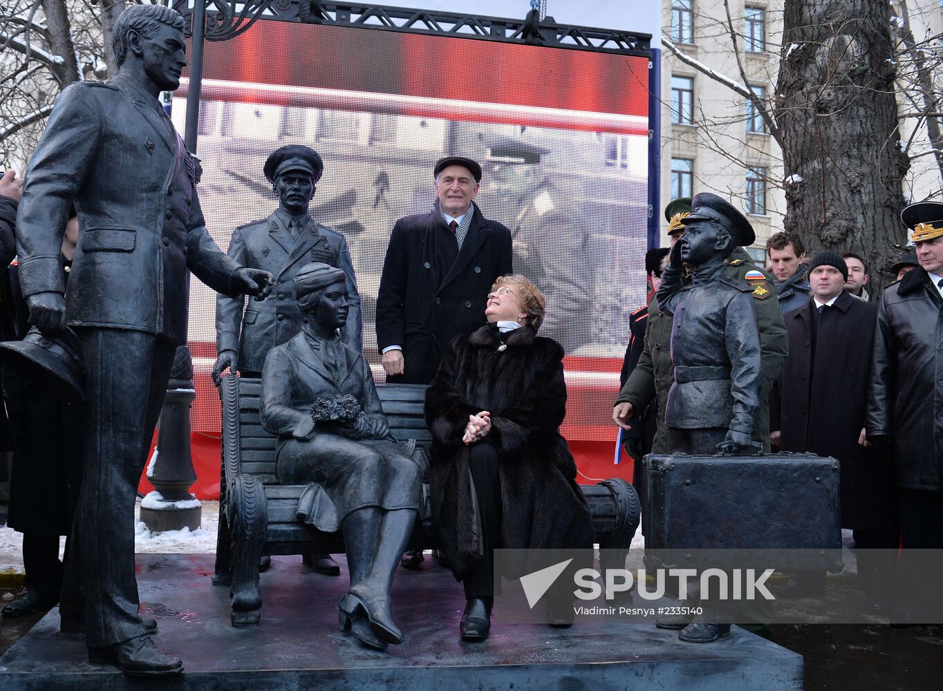 Opening of monument "There Is a Profession of Defender of the Motherland"