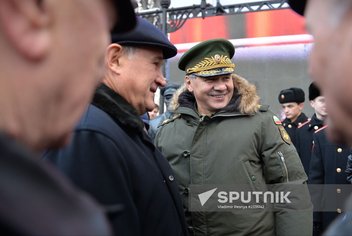 Opening of monument "There Is a Profession of Defender of the Motherland"