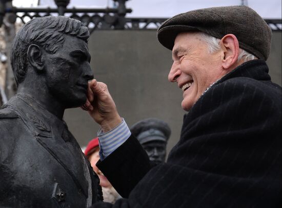 Opening of monument "There Is a Profession of Defender of the Motherland"