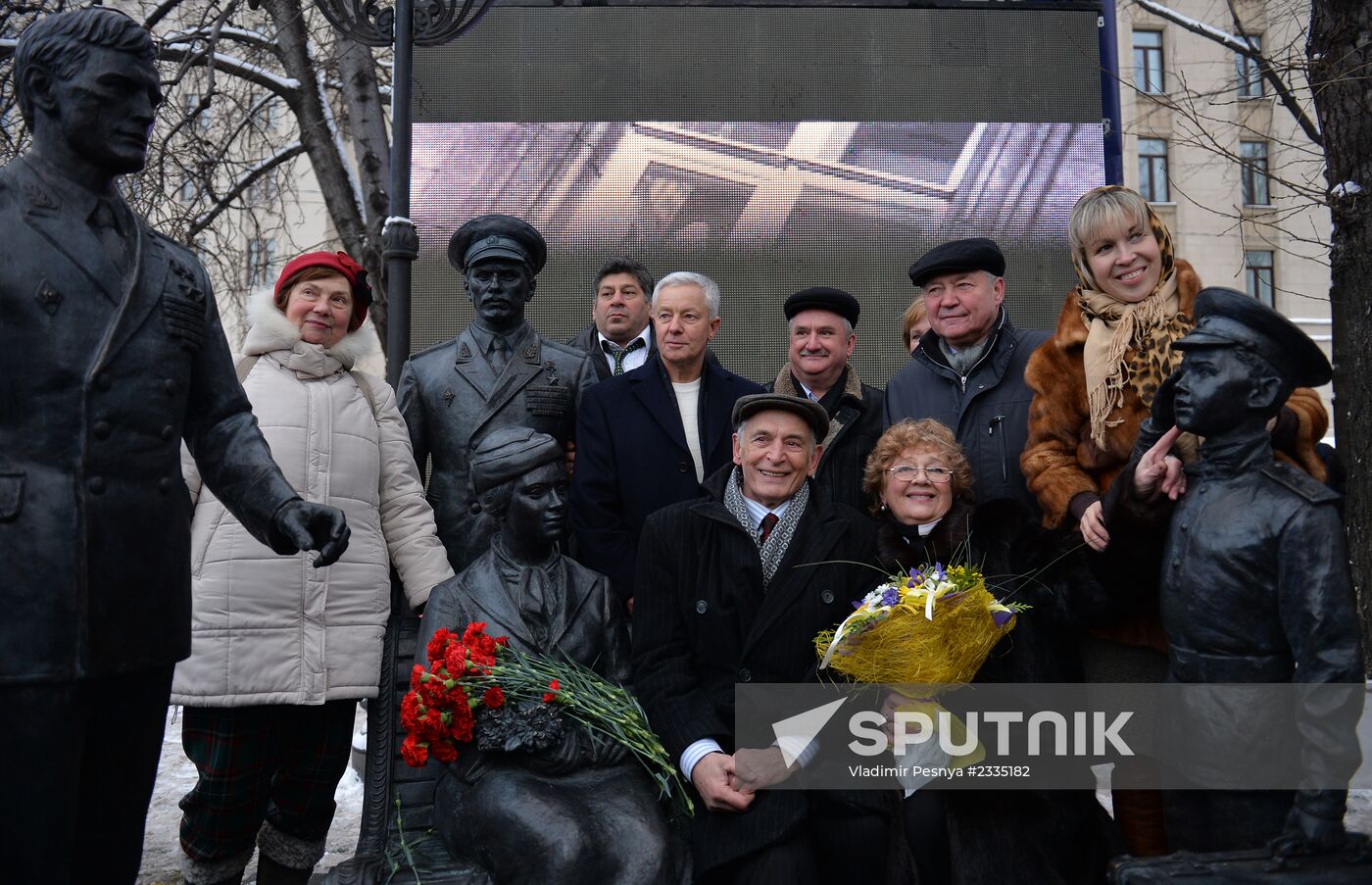 Opening of monument "There Is a Profession of Defender of the Motherland"