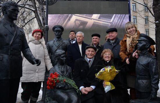 Opening of monument "There Is a Profession of Defender of the Motherland"
