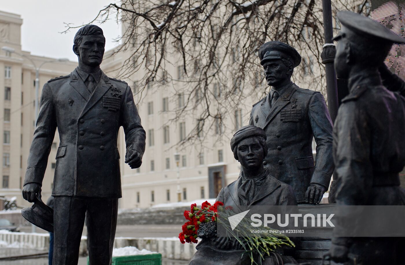 Opening of monument "There Is a Profession of Defender of the Motherland"