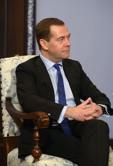 Dmitry Medvedev meets with Alenka Bratušek