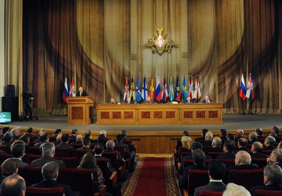 Putin attends Russian Defense Ministry's Board meeting in expanded format