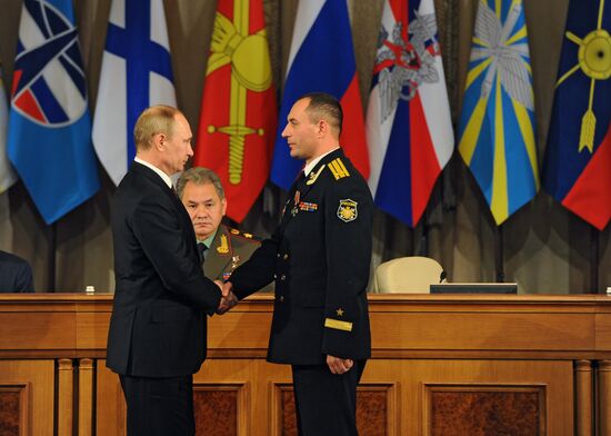 Putin attends Russian Defense Ministry's Board meeting in expanded format