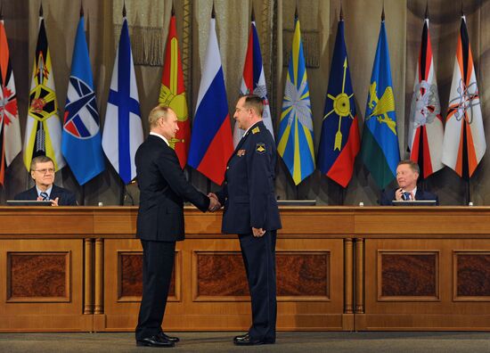 Putin attends Russian Defense Ministry's Board meeting in expanded format