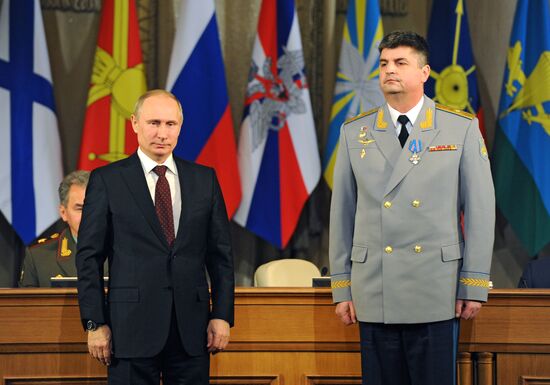 Putin attends Russian Defense Ministry's Board meeting in expanded format