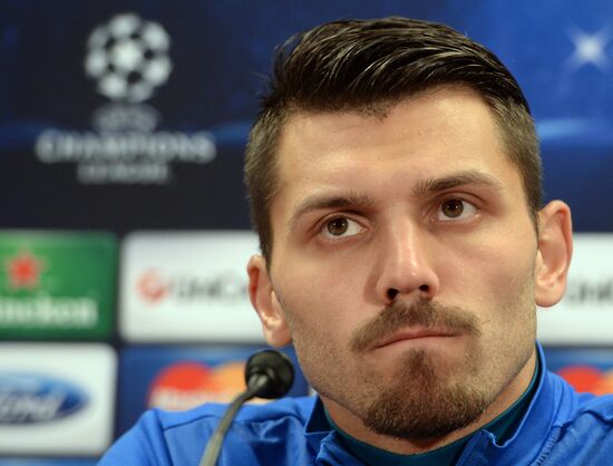 FC Zenit St. Petersburg holds training session