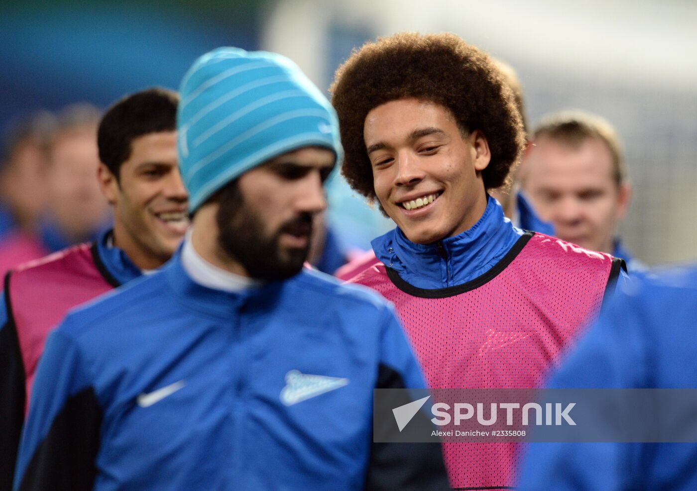 FC Zenit St. Petersburg holds training session