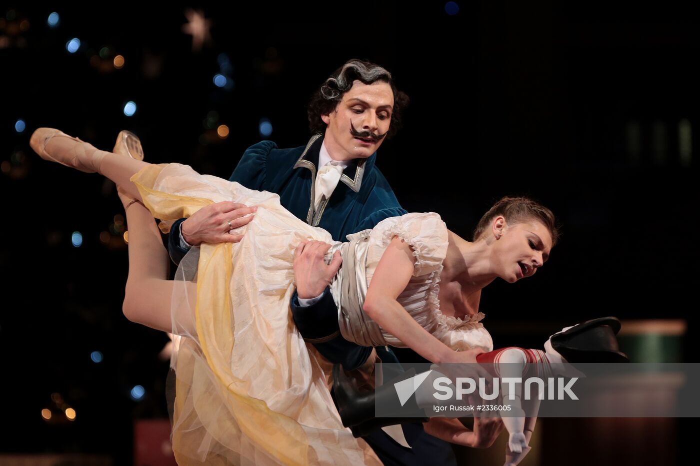 New production of Pyotr Tchaikovsky's ballet The Nutcracker at the Mikhailovsky Theater