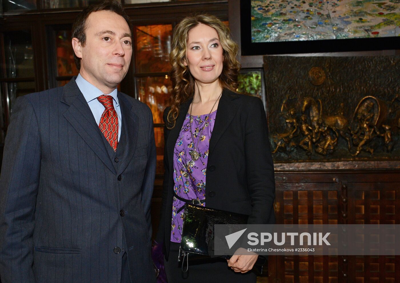 Presentation of book by Nina Pushkova, spouse of MP Alexei Pushkov