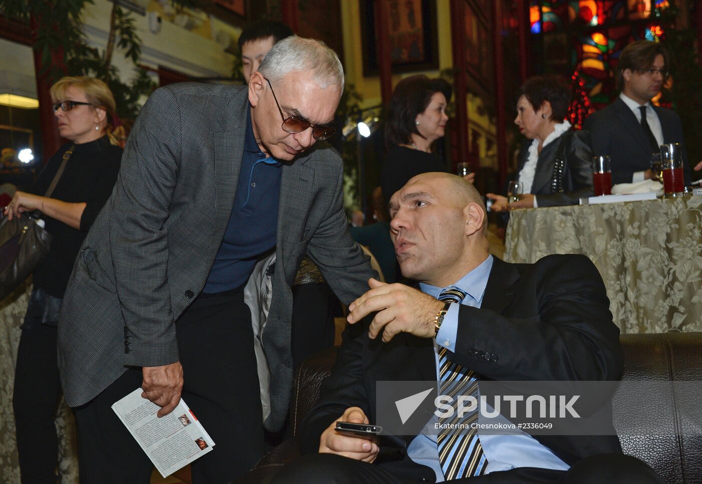 Presentation of book by Nina Pushkova, spouse of MP Alexei Pushkov
