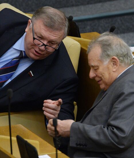 State Duma plenary meeting