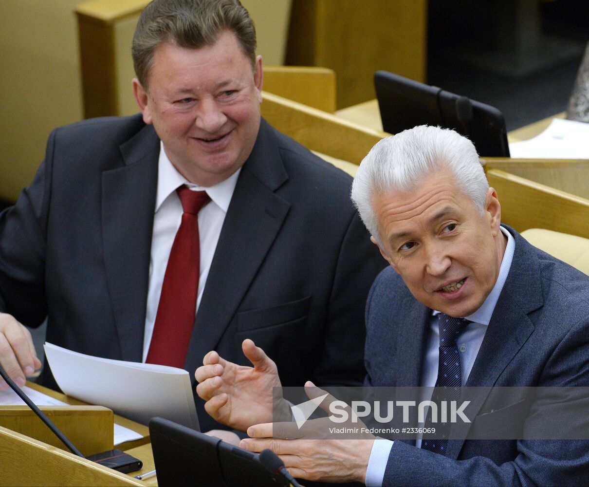 State Duma plenary meeting