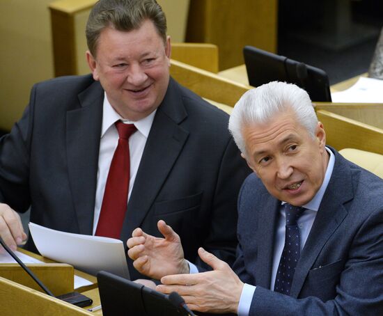 State Duma plenary meeting