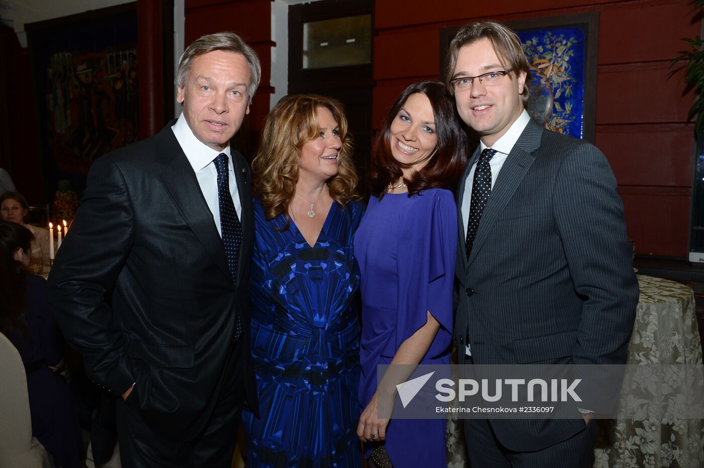 Presentation of book by Nina Pushkova, spouse of MP Alexei Pushkov