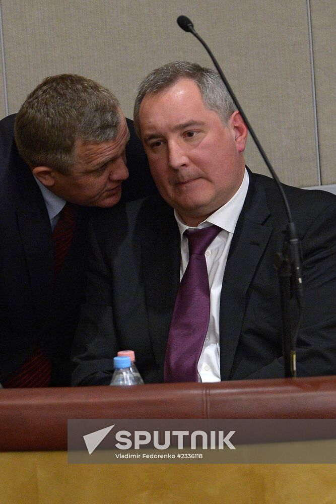 State Duma plenary meeting