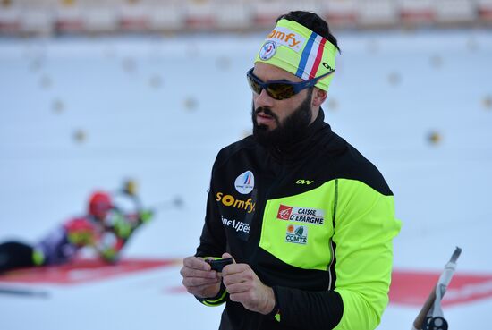 2013–14 Biathlon World Cup 3. Training sessions