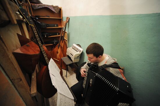 Music classes in Novgorod Rachmaninov College of Arts