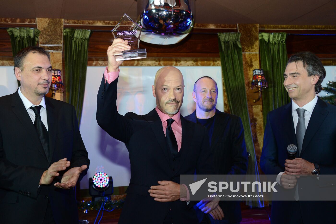 The Hollywood Reporter Russia magazine holds party