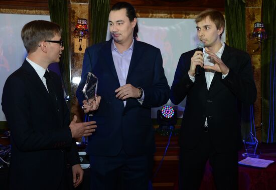 The Hollywood Reporter Russia magazine holds party