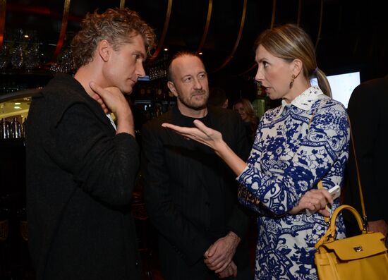 The Hollywood Reporter Russia magazine holds party