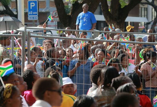 South Africa bids farewell to Nelson Mandela