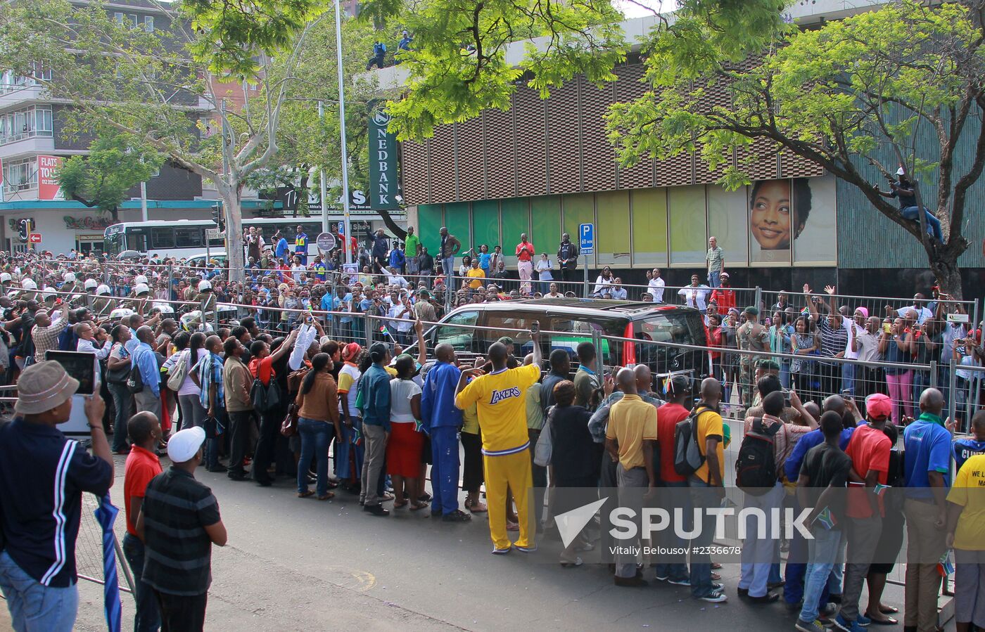 South Africa bids farewell to Nelson Mandela