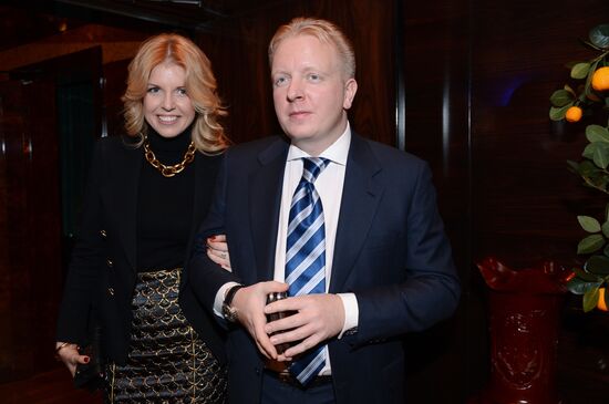 The Hollywood Reporter Russia magazine holds party