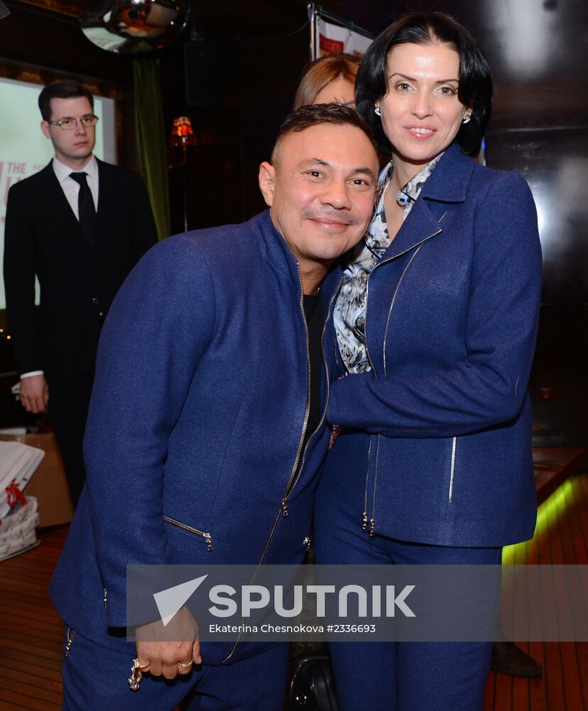The Hollywood Reporter Russia magazine holds party