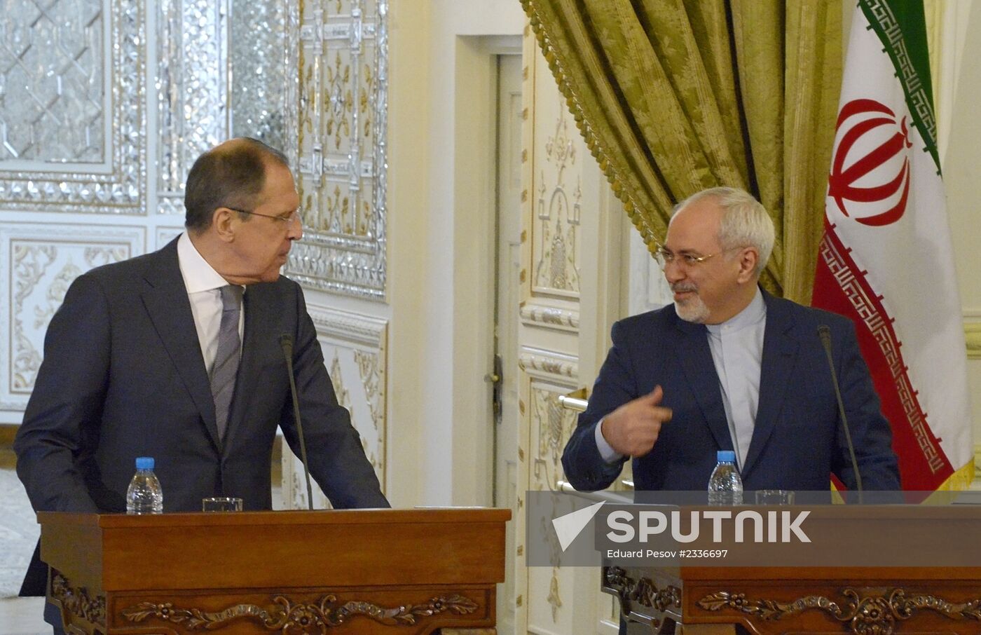 Russian Foreign Minister Sergey Lavrov visits Iran
