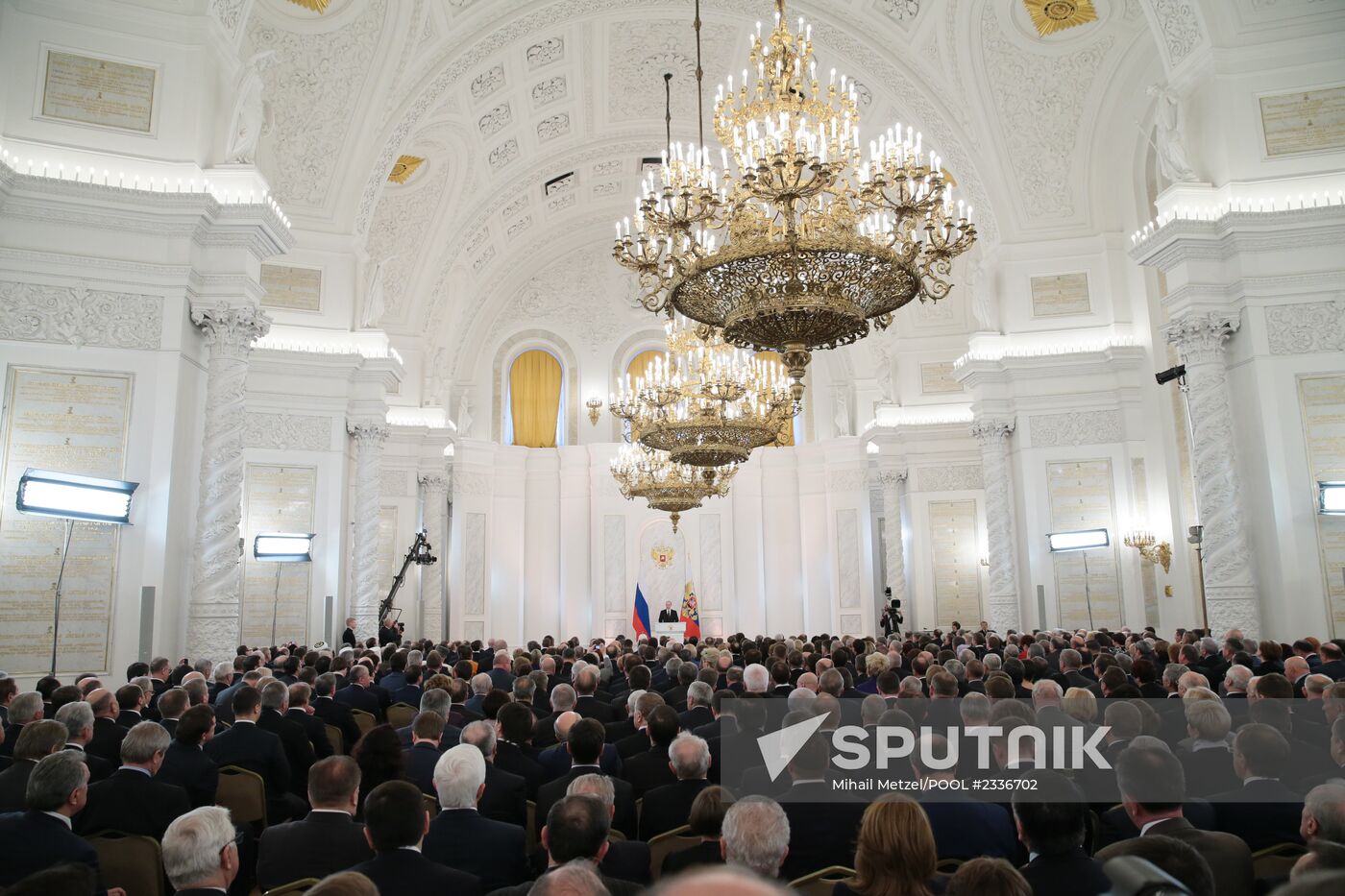 Vladimir Putin's annual address to Federal Assembly