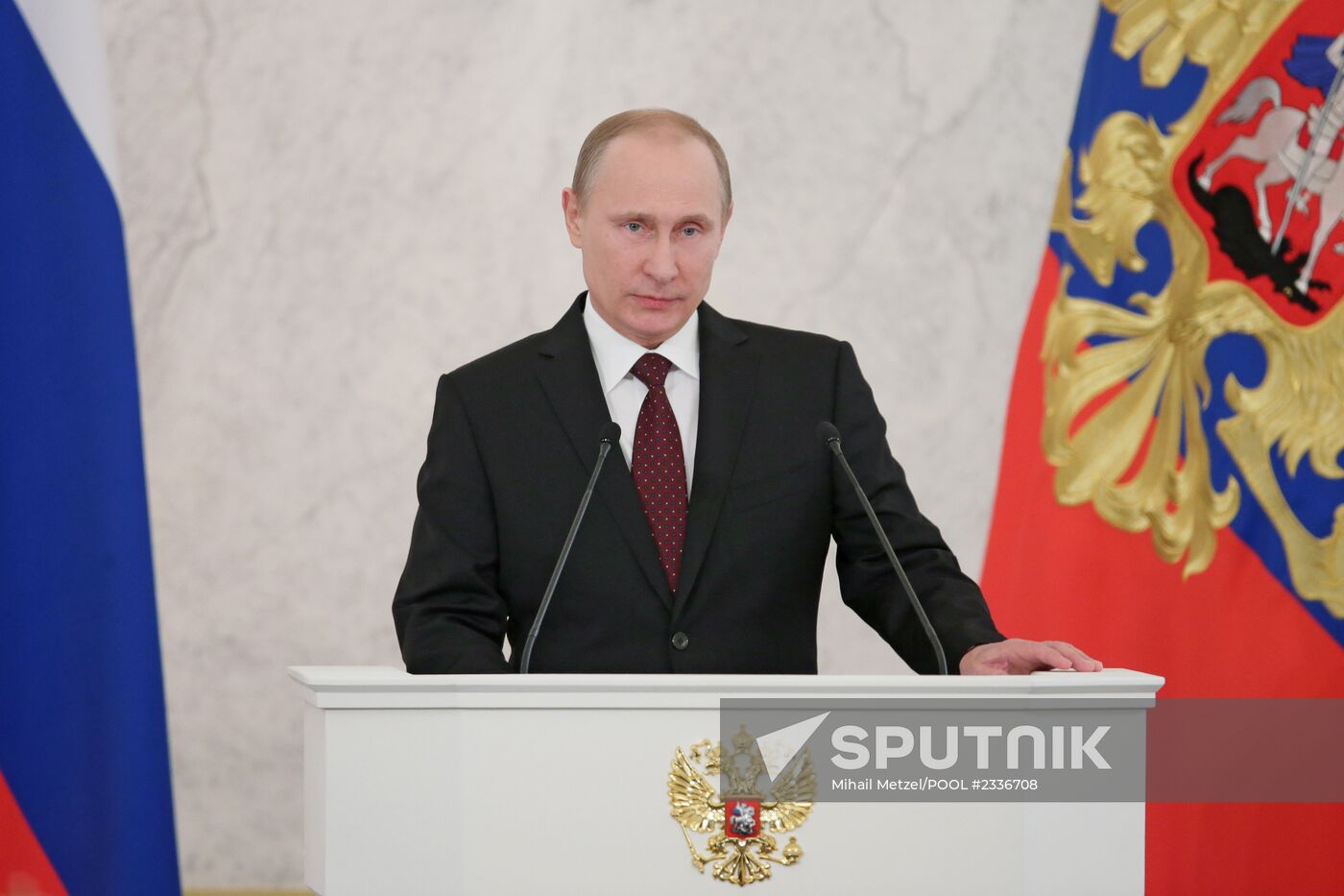 Vladimir Putin's annual address to Federal Assembly