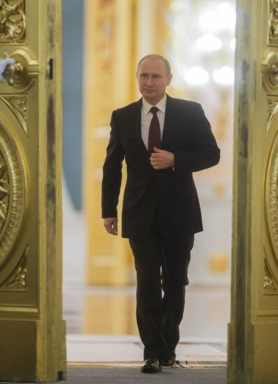 Vladimir Putin's annual address to Federal Assembly