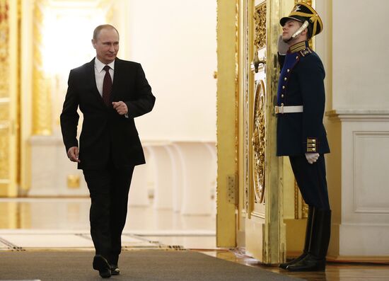 Vladimir Putin's annual address to Federal Assembly