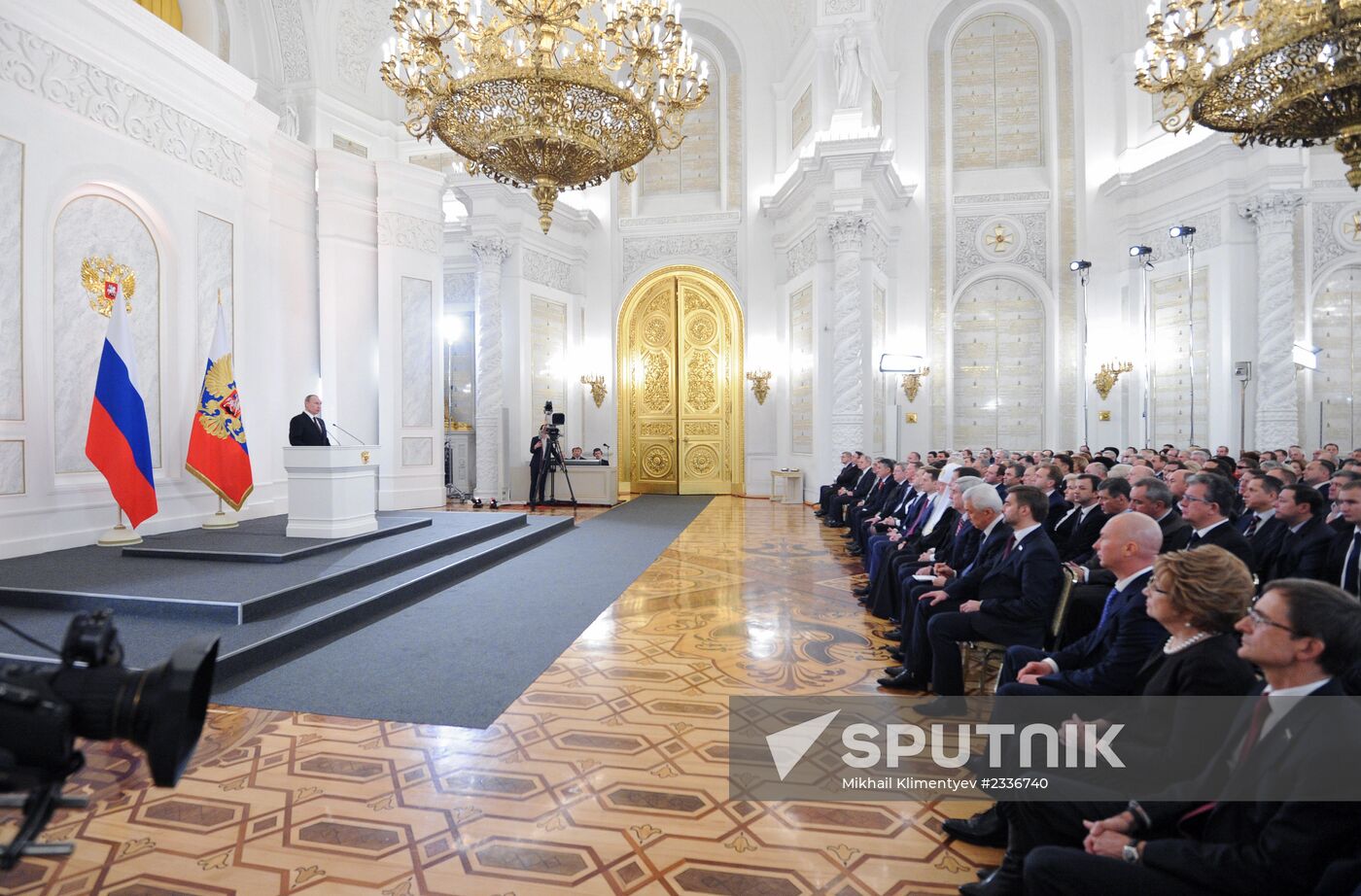 Vladimir Putin's annual address to Federal Assembly