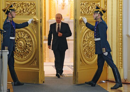 Vladimir Putin's annual address to Federal Assembly