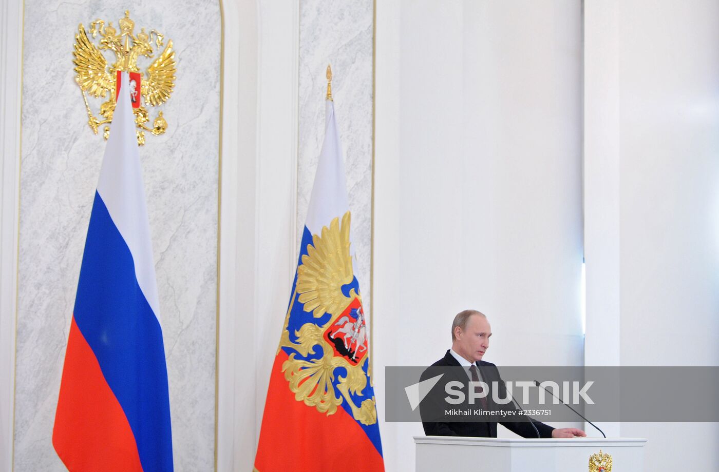 Vladimir Putin's annual address to Federal Assembly