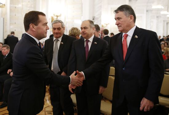 Vladimir Putin's annual address to Federal Assembly