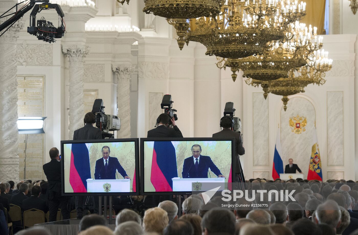 Vladimir Putin's annual address to Federal Assembly