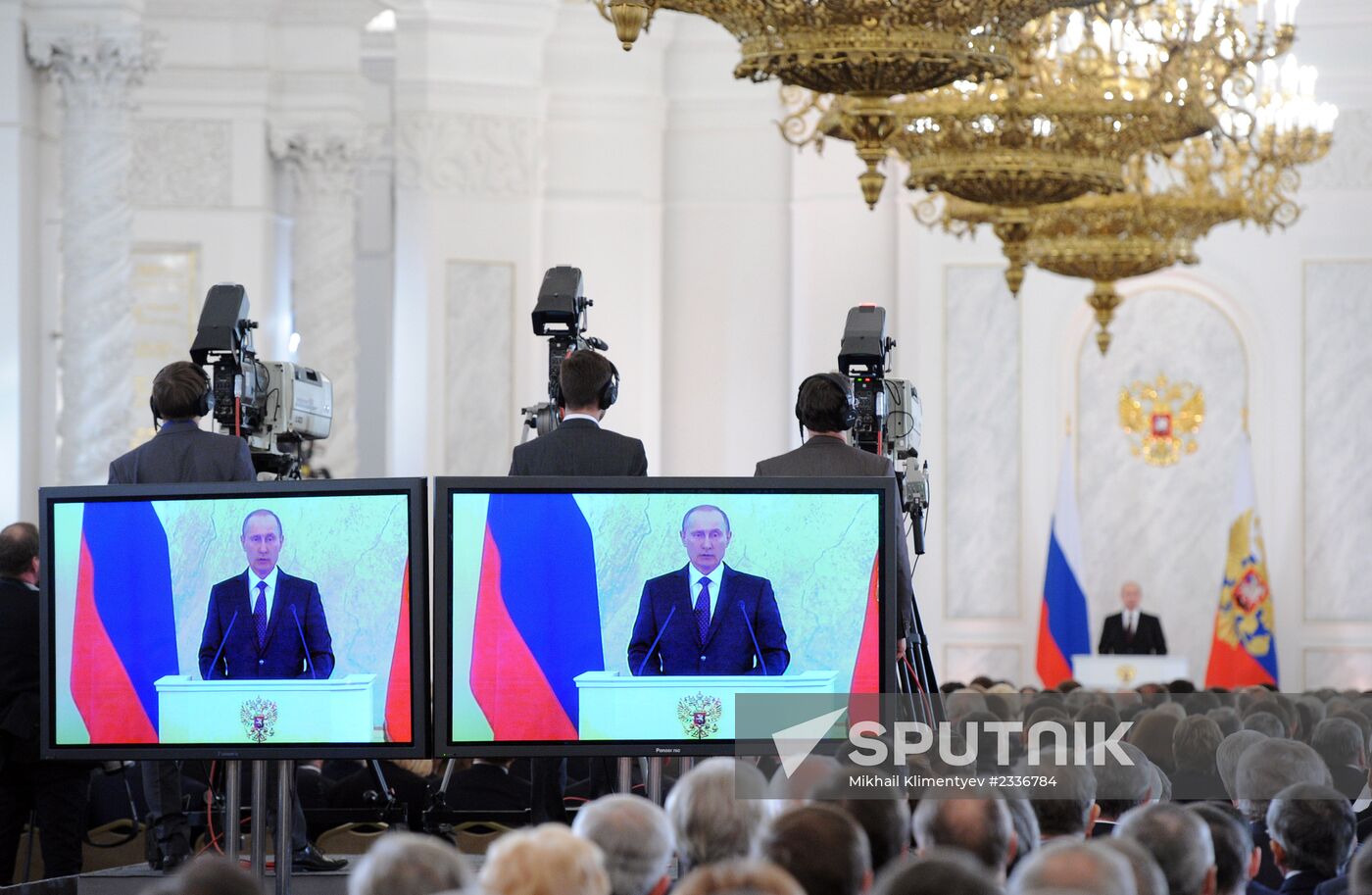 Vladimir Putin's annual address to Federal Assembly