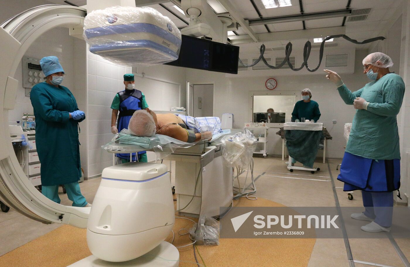 Operation in Baltic Fleet hospital, Kaliningrad