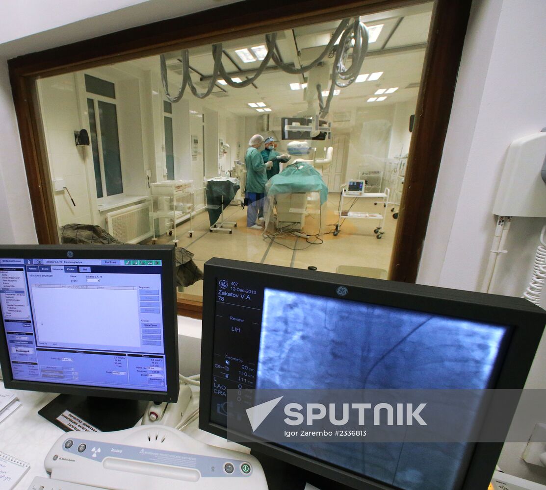 Operation in Baltic Fleet hospital, Kaliningrad