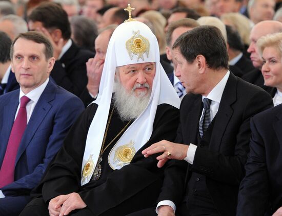 Vladimir Putin's annual address to Federal Assembly